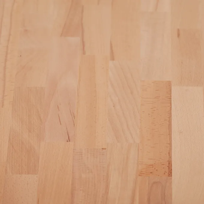 Meister Treppentechnik | Massivholzstufen | Buche naturbunt keilgezinkt